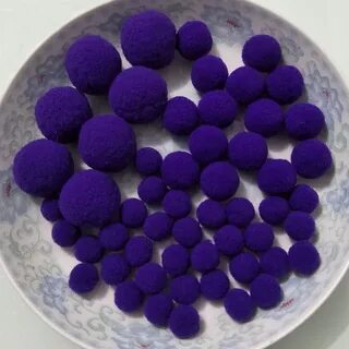 Круглая фиолетовая