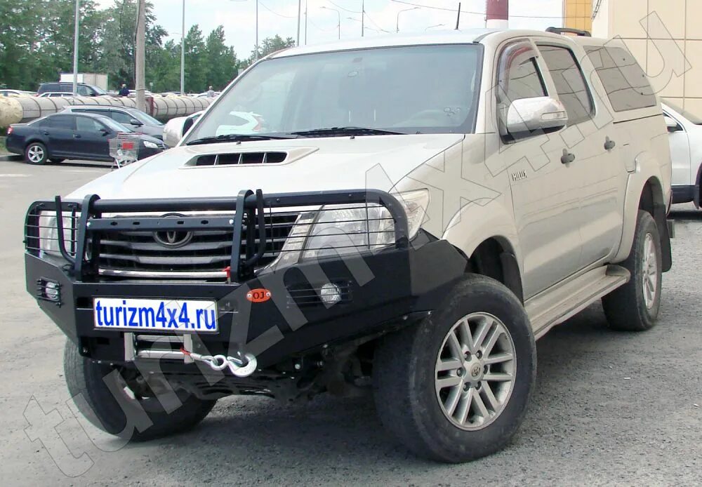 Передний силовой бампер OJ Toyota Hilux VII 2011. Toyota Hilux передний бампер силовой. Силовой бампер Toyota Hilux 2021 труба. Силовой бампер Тойота Хайлюкс OJ. Купить бампер тойота хайлюкс