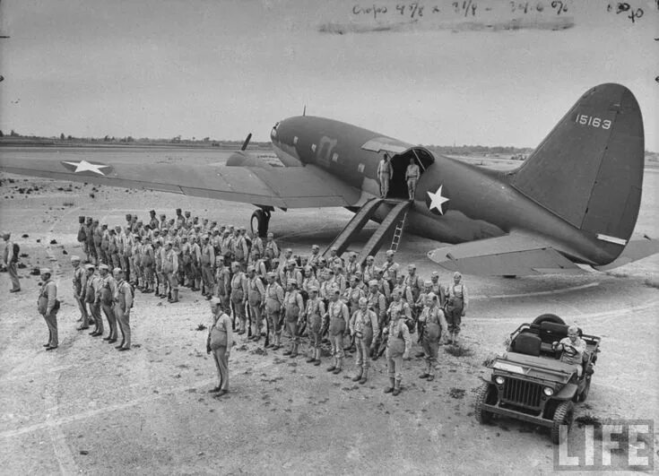 46 c 28. Рейнская воздушно-десантная операция. Самолёт Curtiss c-46 Commando. Операция Варсити. Операция Varsity 1945.