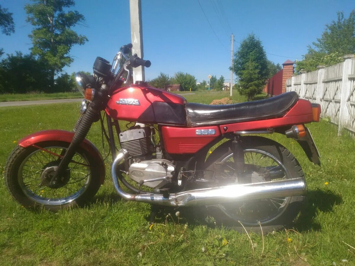 Люлька Ява 350 1985. Ява 350 1985. Jawa 350 1985. Мотоцикл Ява 350 638 1985 года.