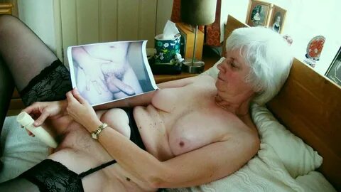 Grandma watching porn
