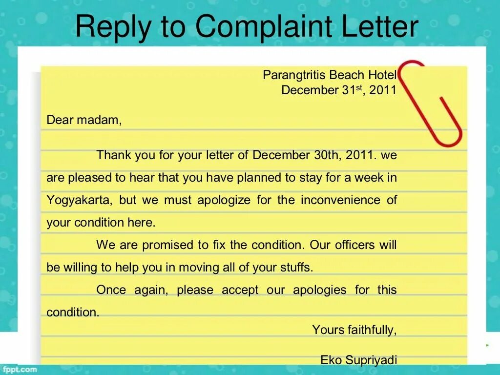 Letter of complaint example. Hotel complaint Letter example. A Letter of complaint примеры. Reply to complaint Letter.