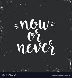 But it s not now