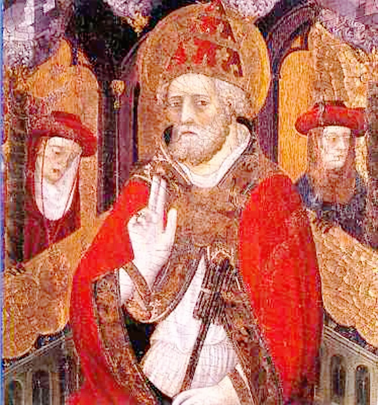 Папа Римский 13 век.