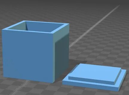 3d модель коробки