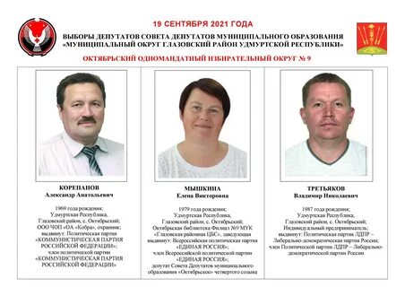 Удмуртская республика выборы