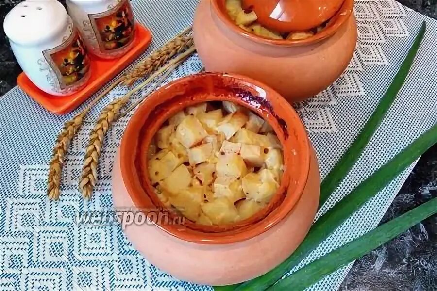 Как запечь картошку в горшочке. Как запечь картошку в горшочке