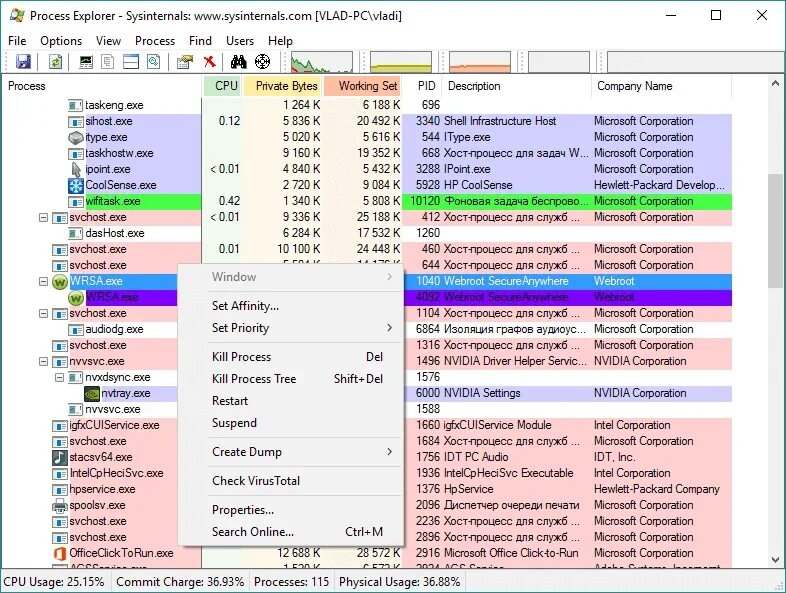 Program explorer. Process Explorer. Программа process Explorer. Sysinternals process Explorer. Программа процессов Windows.