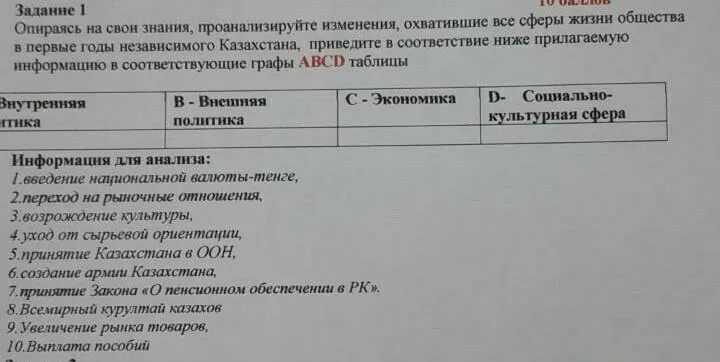 Какие два слова нельзя включить в таблицу