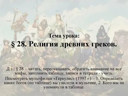 Какой веры придерживались греки