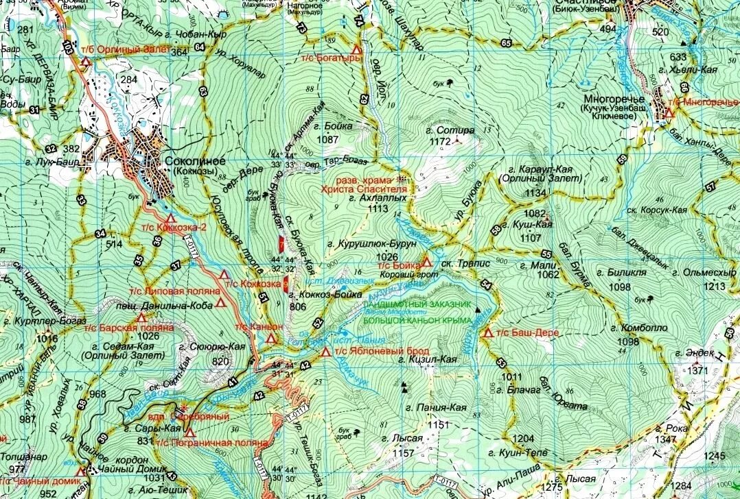 Гора Бойка маршрут Крым. Карта горы Бойко. Гора Бойко в Крыму. Гора Бойко в Крыму на карте.