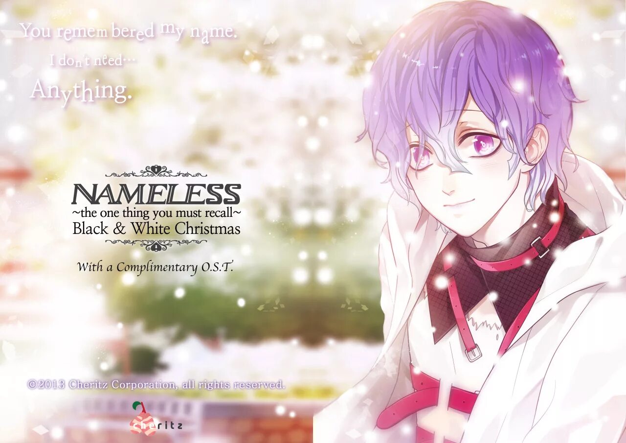 Nameless cheritz. Nameless ~the one thing you must recall~. Nameless новелла. Cheritz новеллы. This is the first thing