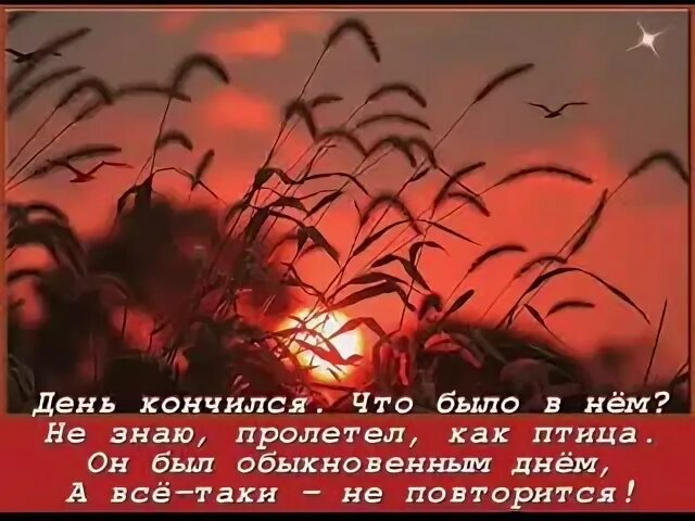 Куда уходит день