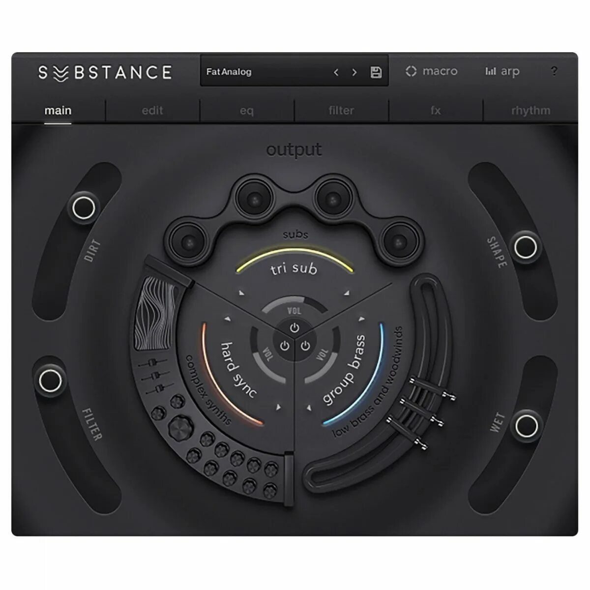Output plugins. Vst 32 полосный эквалайзер. substance kontakt. output vst. output substance.