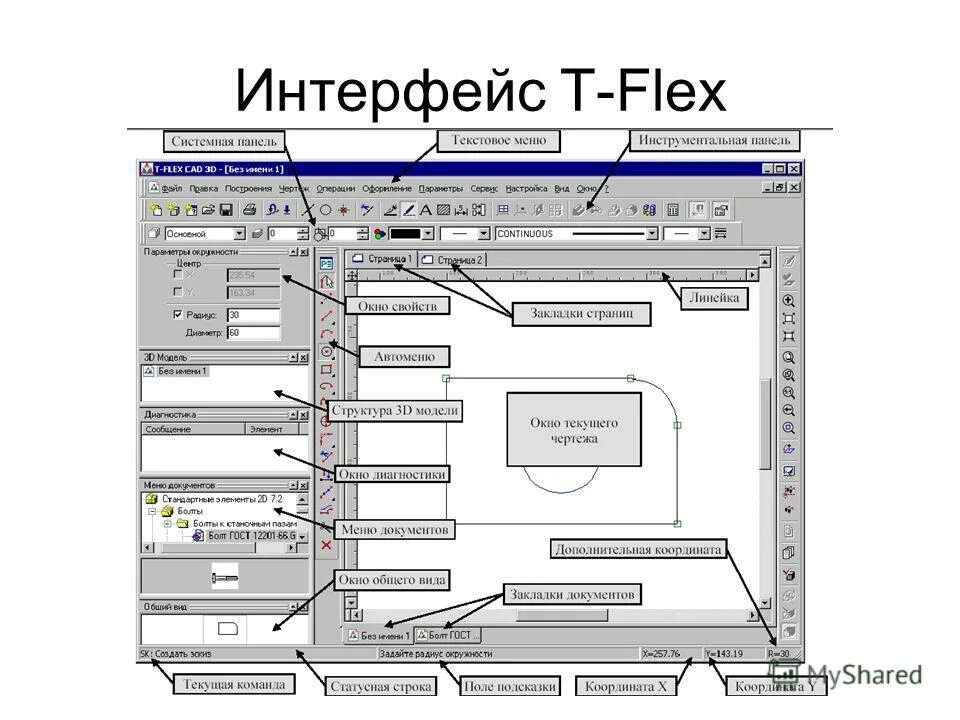 T интерфейс. T интерфейс