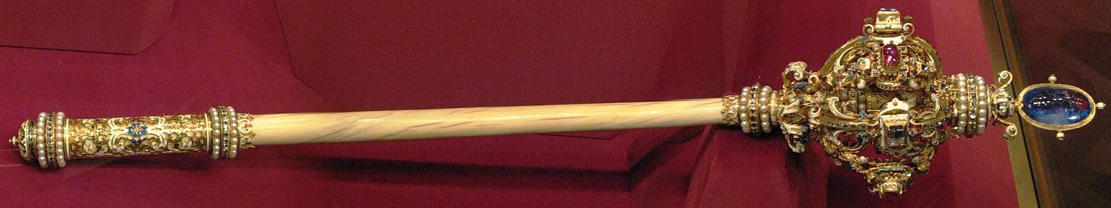 Файл:Michael I of Russia's sceptre by shakko 01.JPG - Википедия