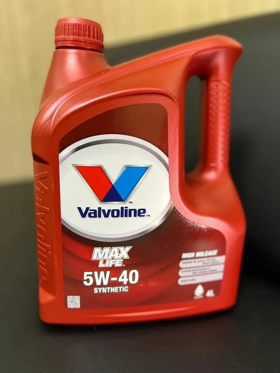 Valvoline MAXLIFE 5w-40 4л. Масло моторное 5w40 Valvoline MAXLIFE 4л. 872364 Valvoline. 872364.