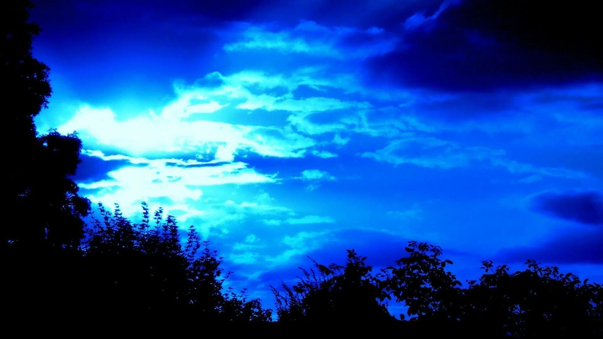 Будет вечер голубой. Синее небо. Ночной синий. Ночное небо. Синяя ночь.