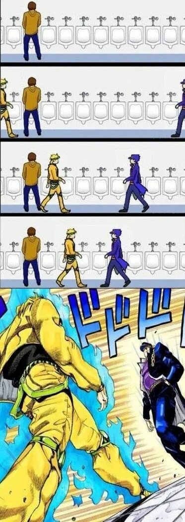 Картинки мем бой джотаро и дио Jotaro Kujo And Dio Jotaro Kujo Dio Brando термопереводные картинки для одежды н