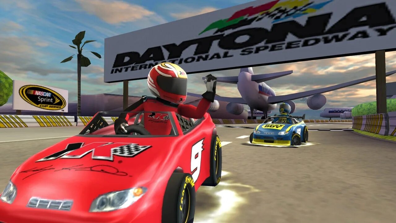 Карт гонки игры. Картинг наскар. NASCAR Racers игра. NASCAR Kart Racing. Игра Mickey Kart Racing.