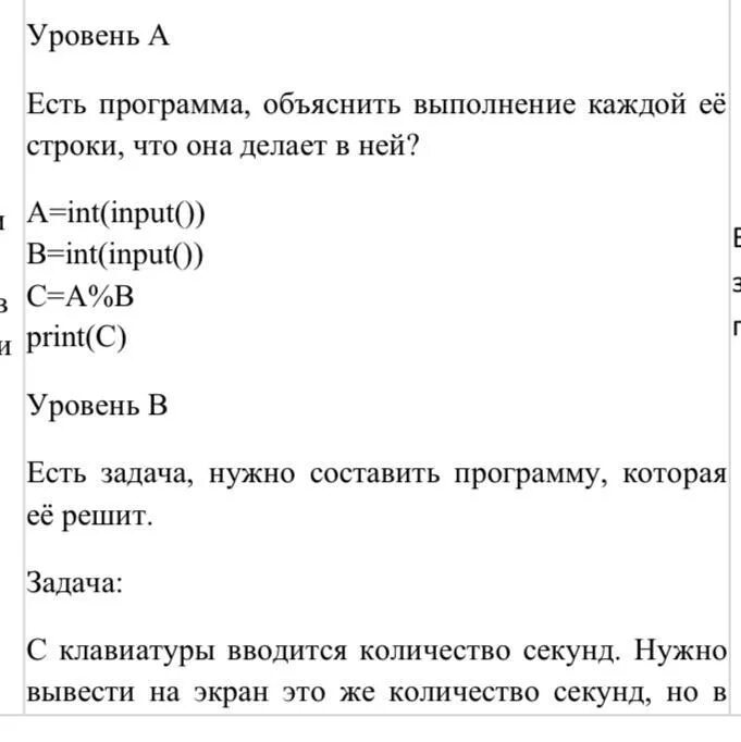 Объясни программу. Что делает строчка int(input()). учительница задала сделать программу и объяснить каждую строку в ней.