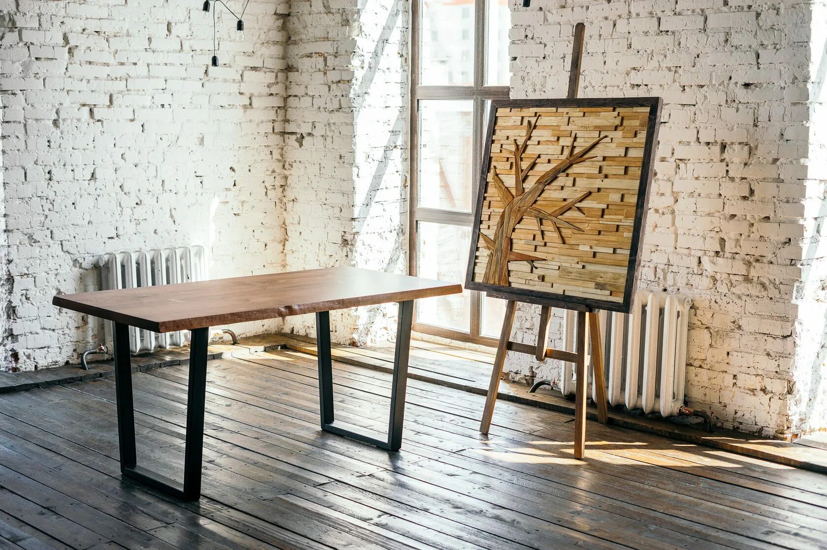 стол стиль лофт (металл и дуб). лофт из дерева. лофт из дерева. стиль лофт с деревом в интерьере. лофт в деревянном доме.