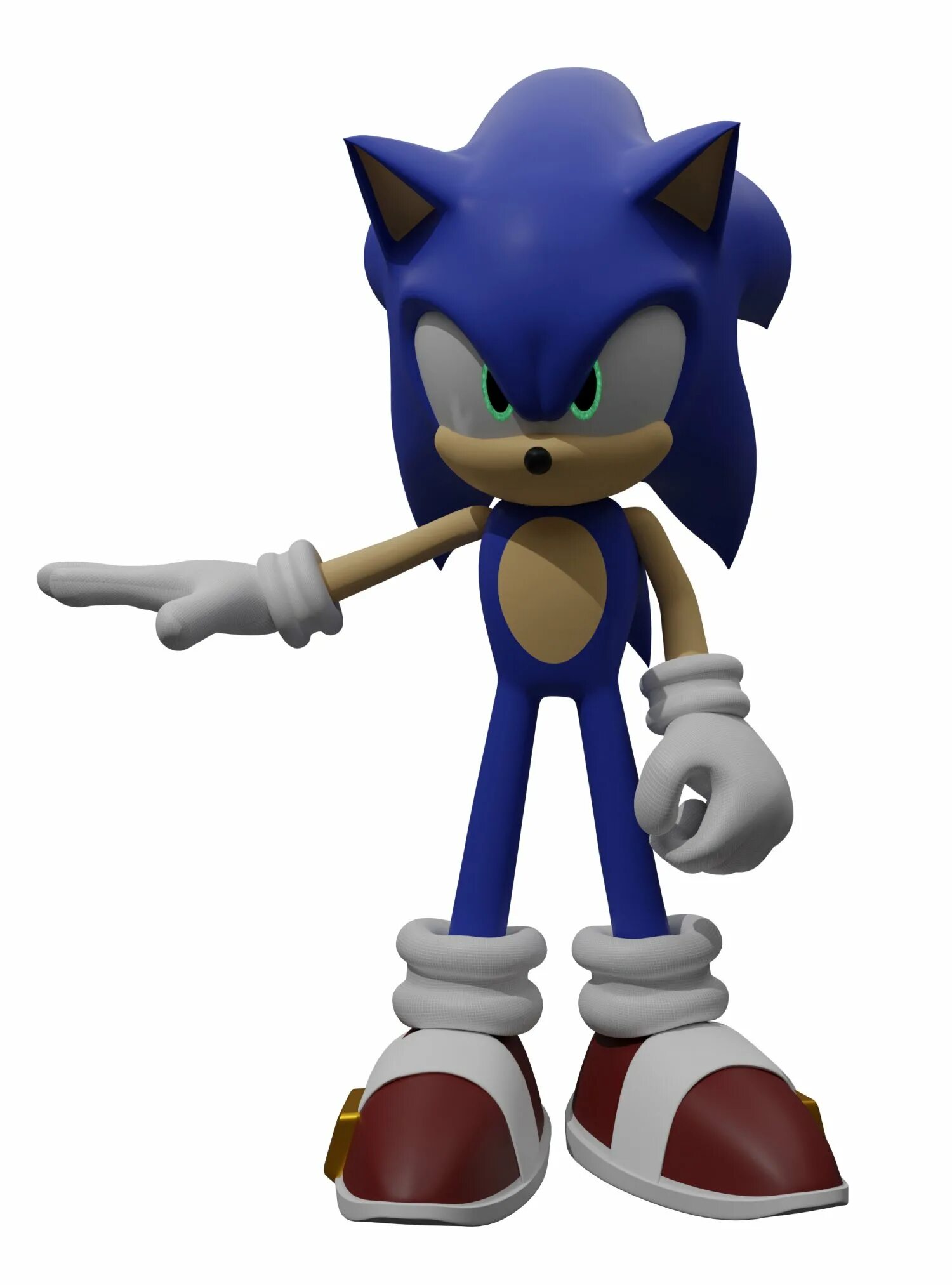 Sonic modeling. Соник 3д модель. Руш Соник 3д. 3д моделька Соника. 3d модель Соника блендер.