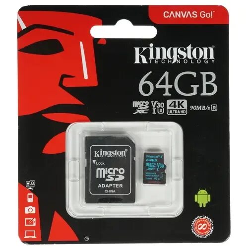 Гб 170. Sdcg2/64gb. Kingston карта памяти Canvas go Plus 256 ГБ скорость тест. Карта памяти MICROSDXC UHS-I u3 Kingston Canvas go! Plus 64 ГБ,. 128 ГБ Kingston class 10 Canvas go! Plus SDXC UHS-I u3 v30 a2.