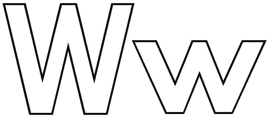 Дабл ю е. Трафарет буквы w. английская буква w. английская бука w. английская буква дабл ю.