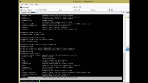 Ssh config port