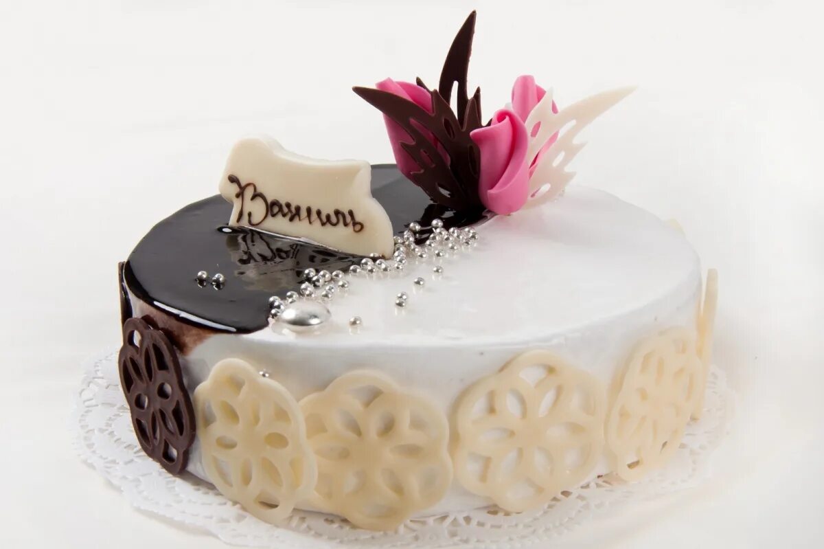 кондитерская тортов ваниль