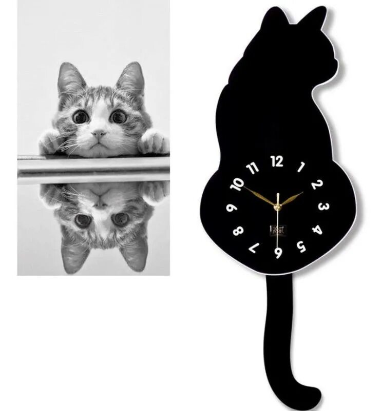 Часы кот хвост. Часы настенные кот. часы в виде кота. часы в виде кота с маятником. часы кот с хвостом маятником.
