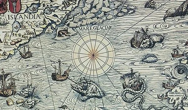 Как выглядят морские карты Прекрасная старая морская карта Черного Моря Антонио Милло, конец 1580-х годов -