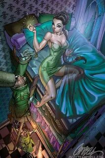Principesse Disney sexy per mano di Scott Campbell. 