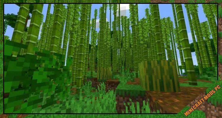 Everything mod. Бамбуковый лес майнкрафт. Бамбуковый лес майнкрафт 1.16.4. Бамбук Minecraft. Бамбук майнкрафт 1.14.