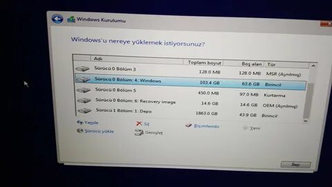 Формат виндовс 10