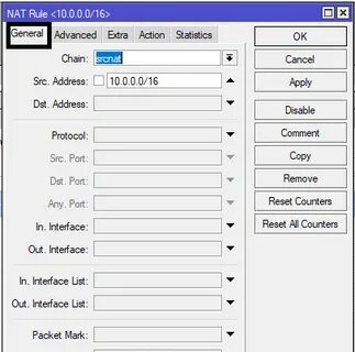 Mikrotik add address