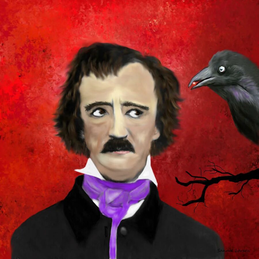 Raven poe. Аллан по.