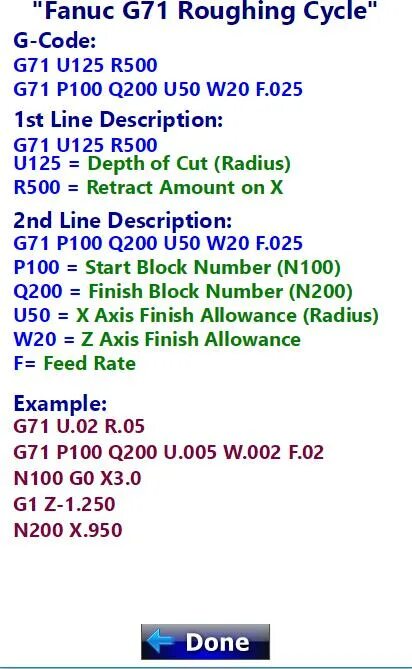 G71 Фанук. G code Fanuc. G коды для ЧПУ Fanuc. G71 Fanuc.