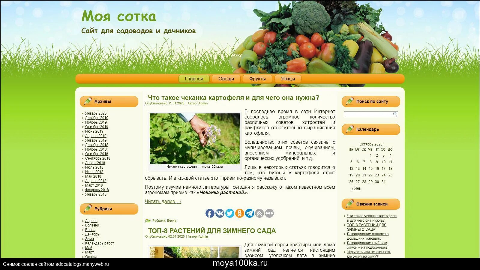 Сайт сотка