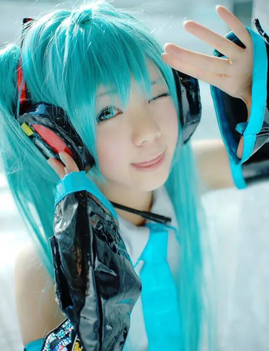 Hatsune miku cosplay