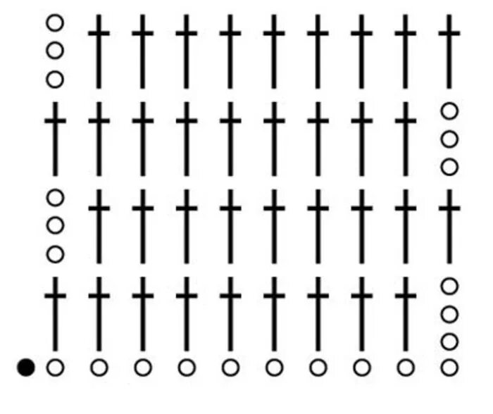 Схема вязания столбика без накида крючком. Схема вязания крючком столбик с накидом. Схема вязания столбики с накидами. Петля без накида крючком для начинающих. Схема вязания столбиков без накида крючком.