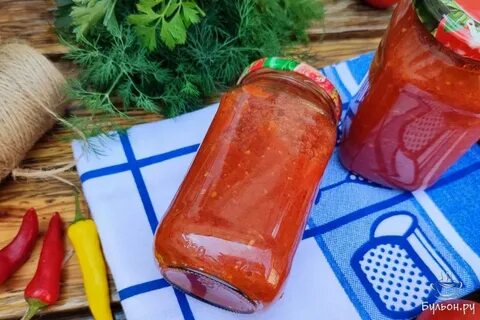 Соус на зиму с овощами