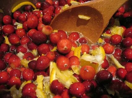 Варенье из клюквы с апельсином