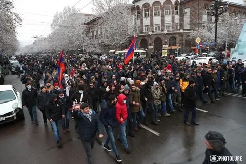 Митинг в ереване