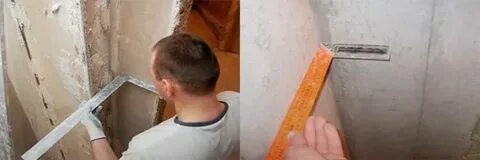 Как выровнять углы 90 градусов