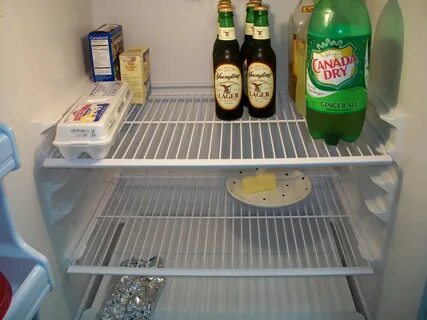 Empty fridge