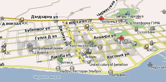 Сухум Абхазия карта города с улицами. Карта Сухум Абхазия с улицами. Карта санатория МВО Сухум Абхазия. Сухум на карте Абхазии. Гагра карта с номерами домов
