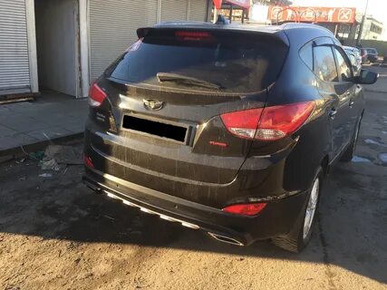 Задний бампер хендай ix35