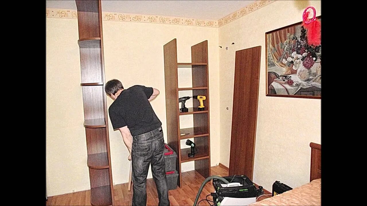 Как разобрать шкаф купе Как самостоятельно собрать шкаф-купе Шкаф, Сделать шкаф, Угловой шкаф